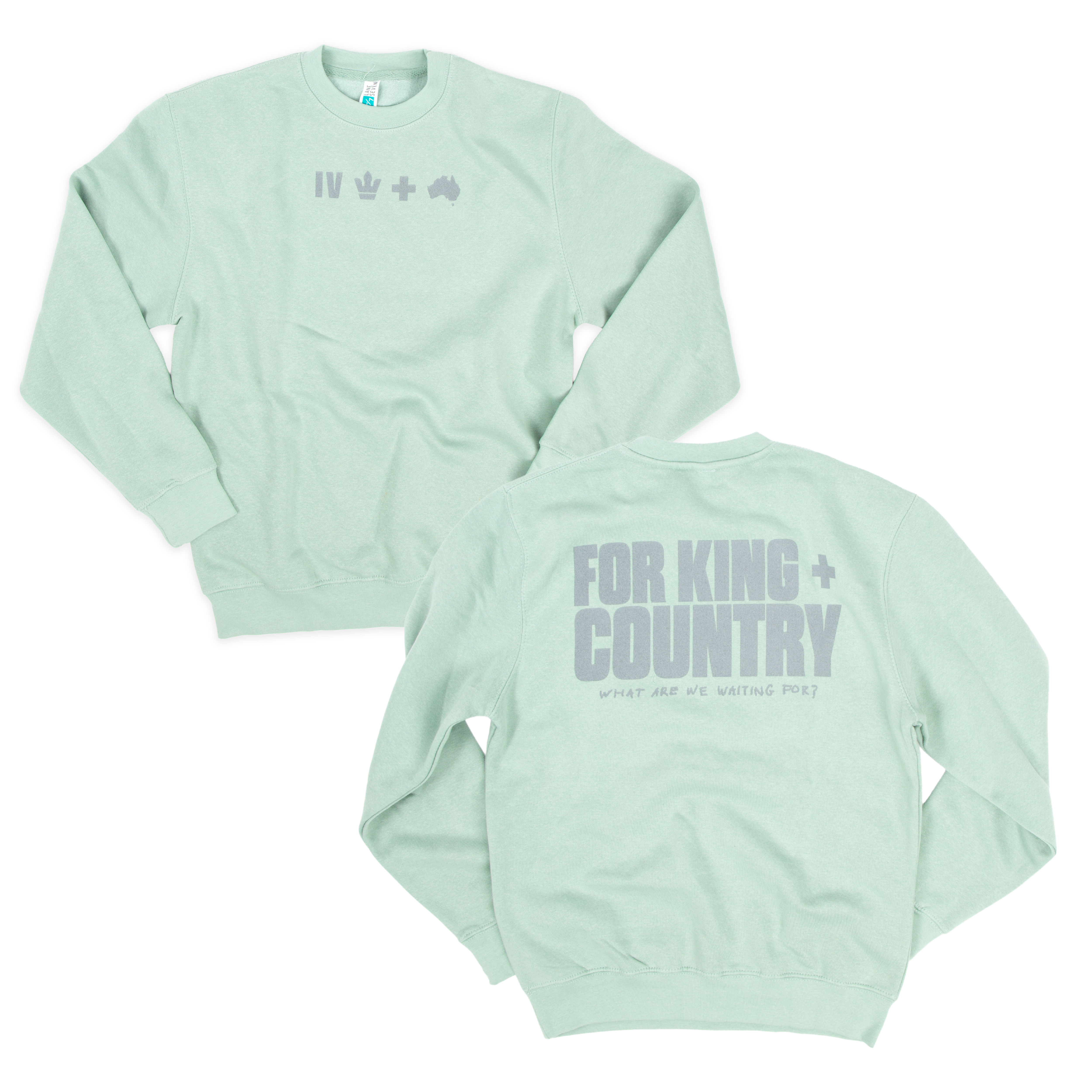 Symbol Crewneck - Seafoam