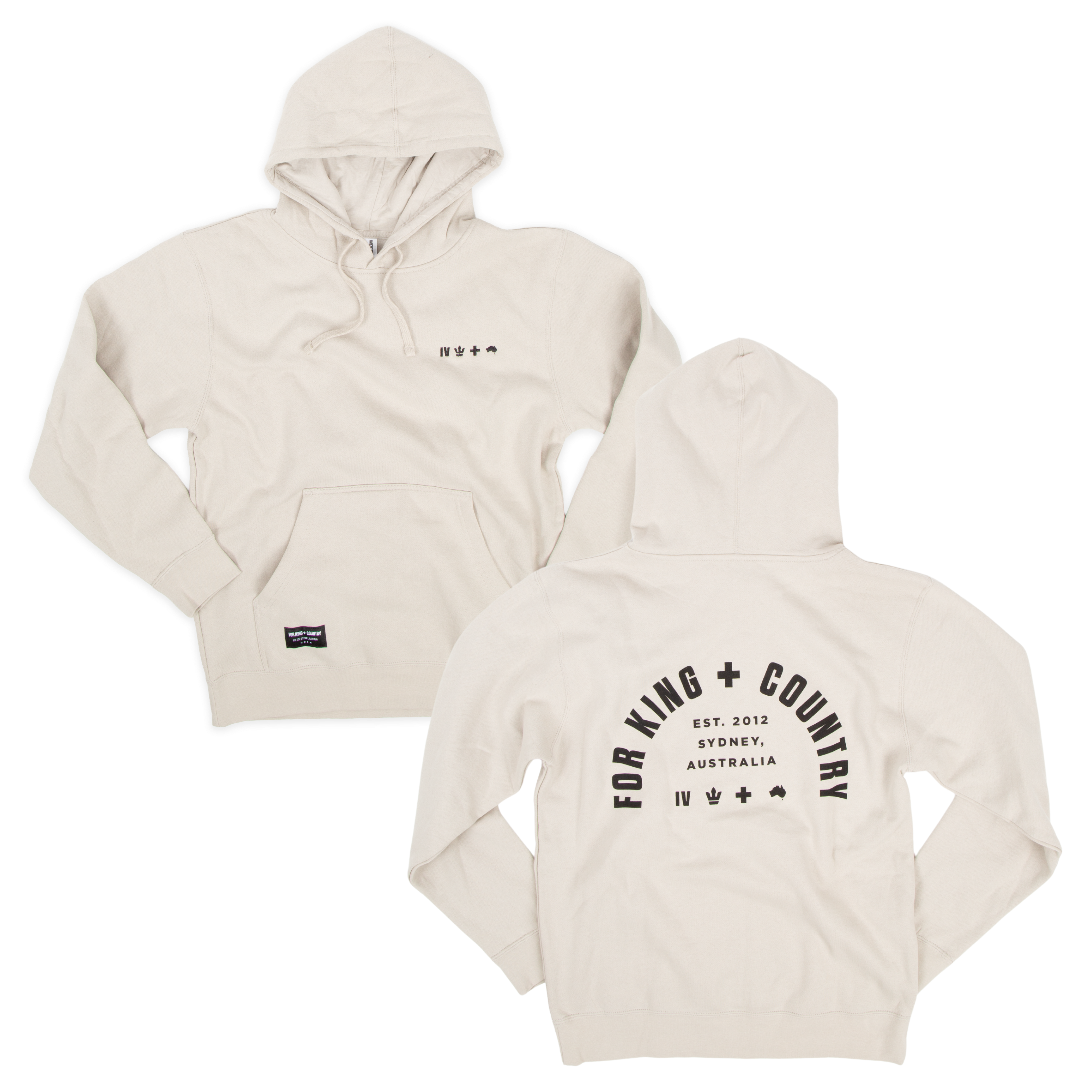 Sydney Embroidered Symbols Hoodie