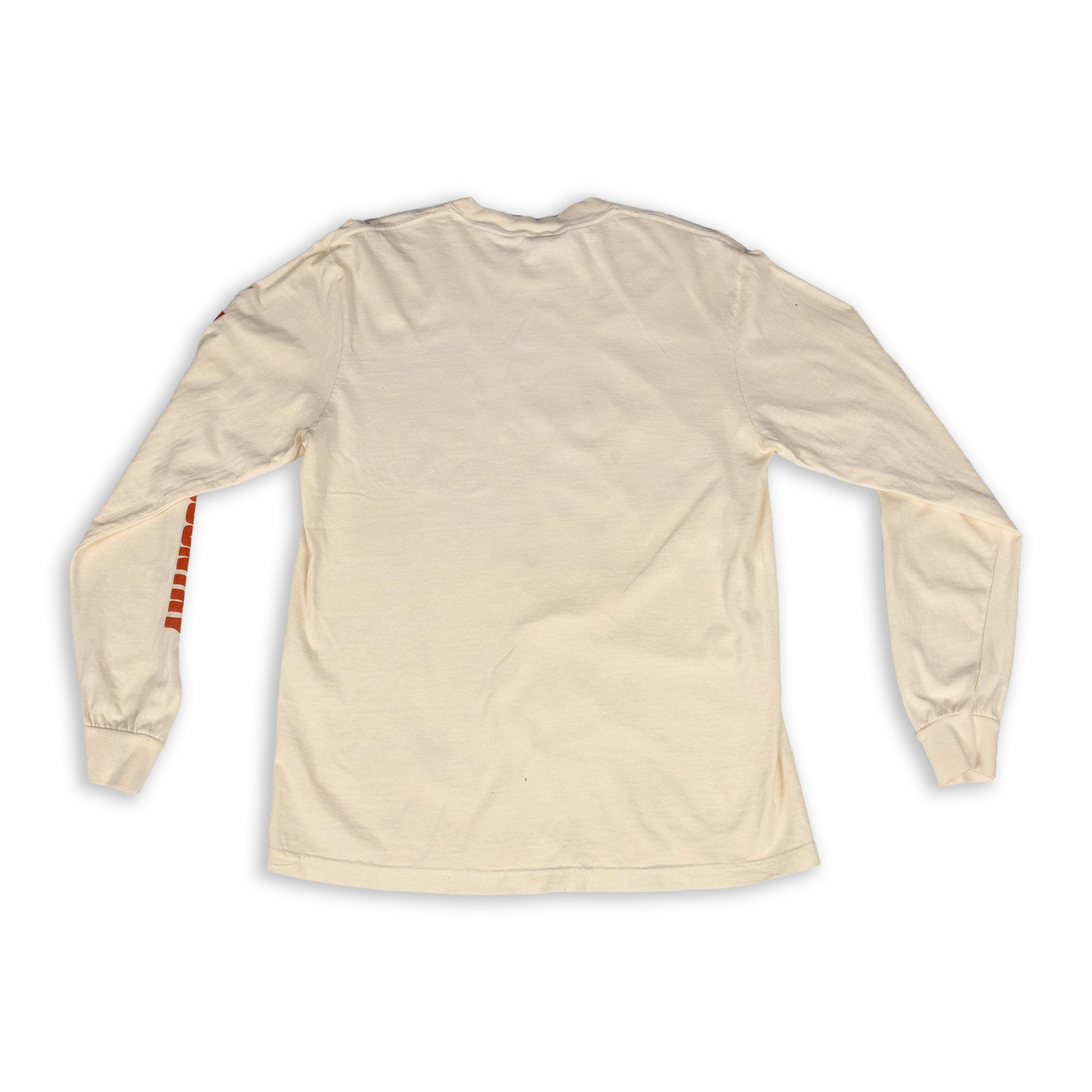 World on Fire Long Sleeve Tee - Ivory