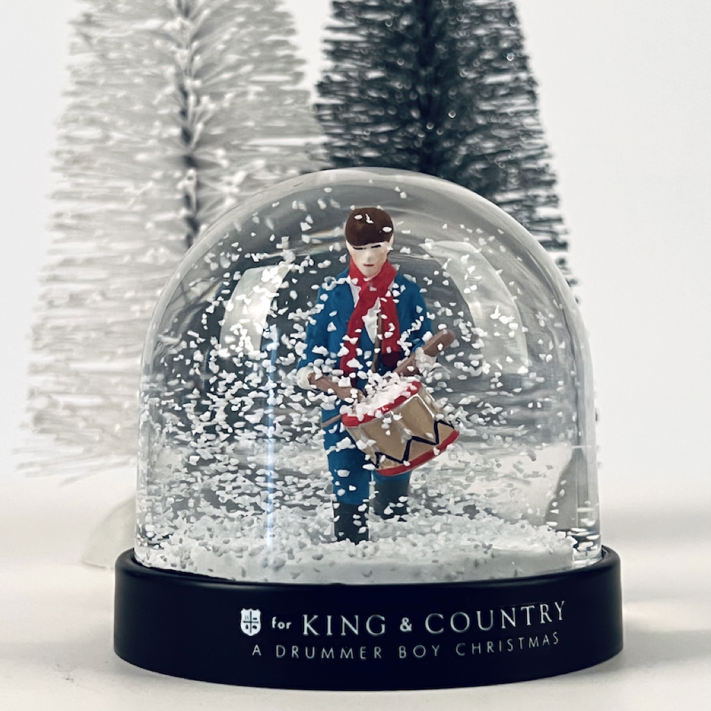 Drummer Boy Snow Globe