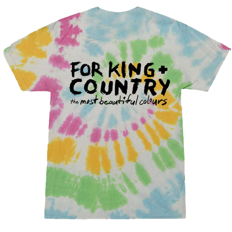 PRE-ORDER! The Most Beautiful Colors Album Tie Dye Tee