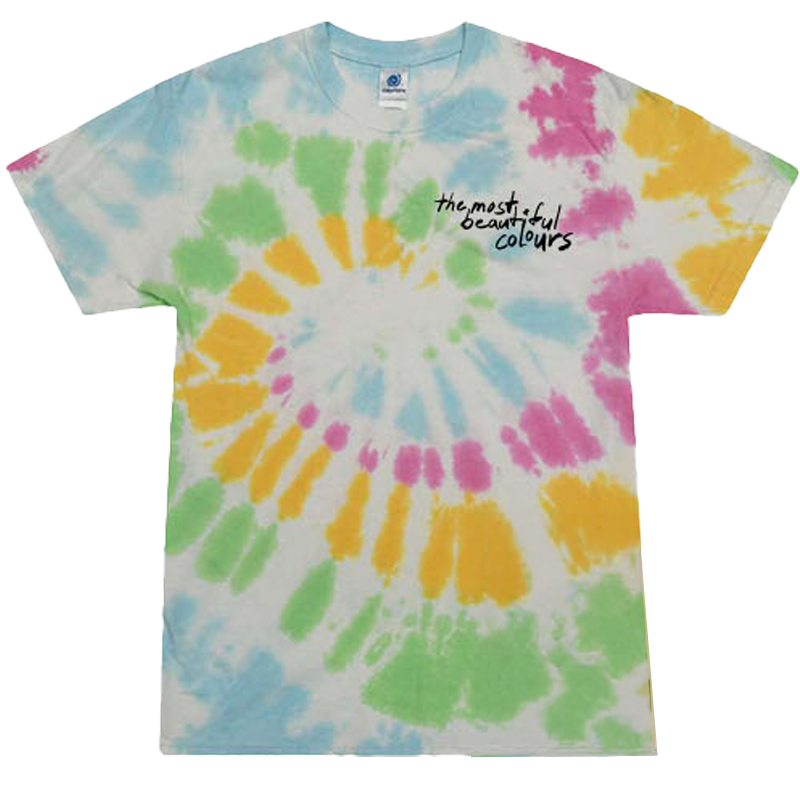 PRE-ORDER! The Most Beautiful Colors Album Tie Dye Tee