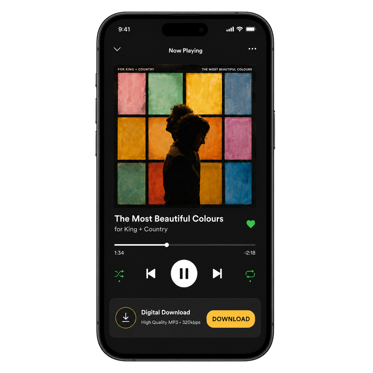 PRE-ORDER! The Most Beautiful Colors Digital Album