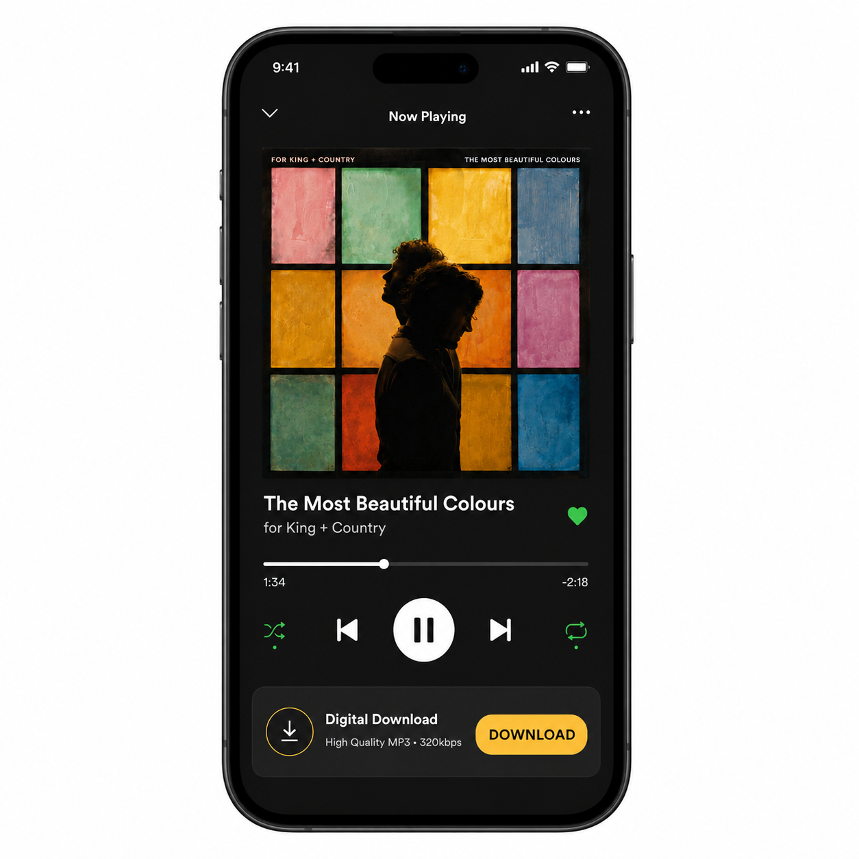 PRE-ORDER! The Most Beautiful Colors Digital Album