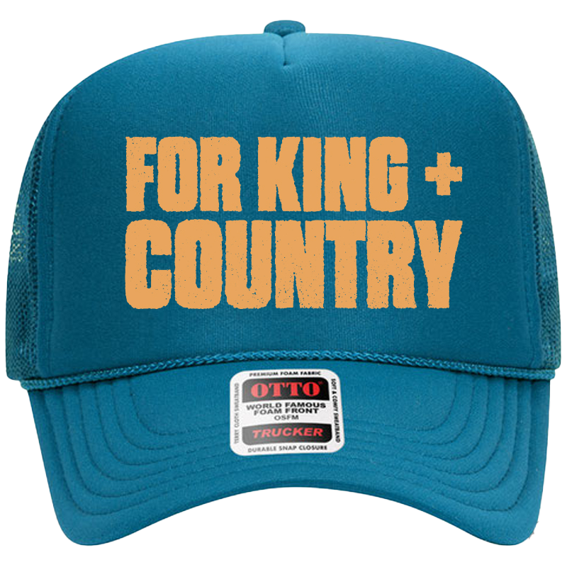 PRE-ORDER! For King and Country Trucker Hat
