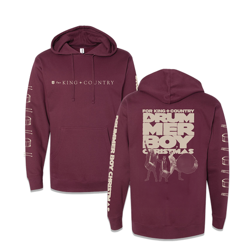 A Drummer Boy Christmas Hoodie – for KING + COUNTRY