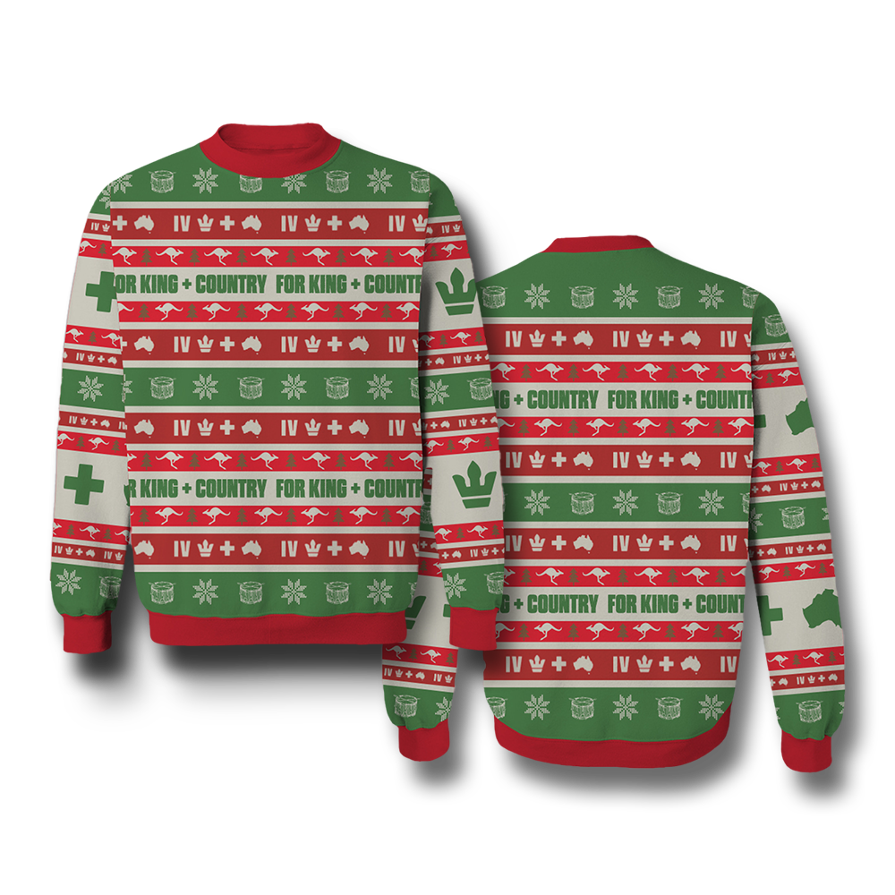 Kangaroo christmas sweater on sale