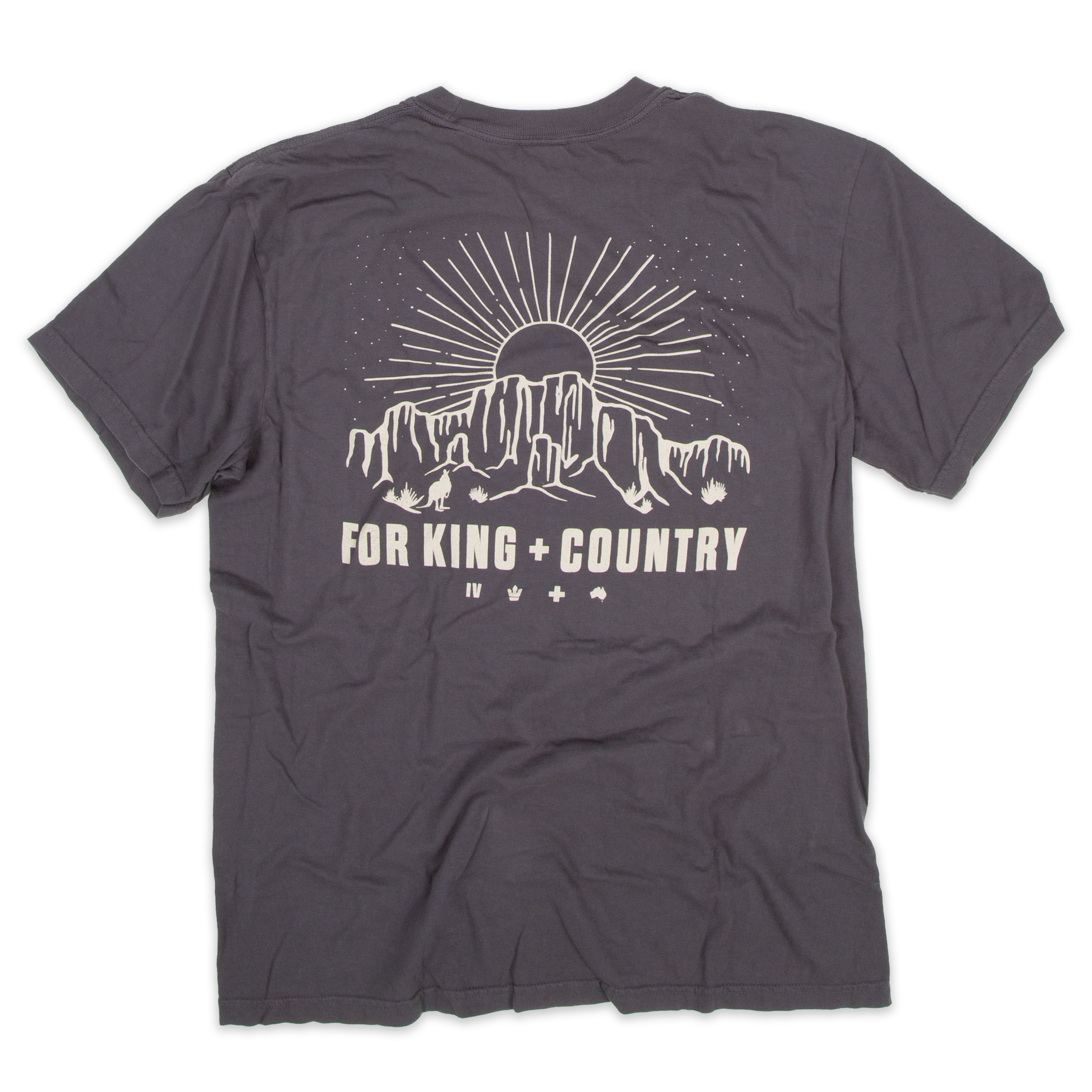 PRE-ORDER! Desert Tee - Charcoal