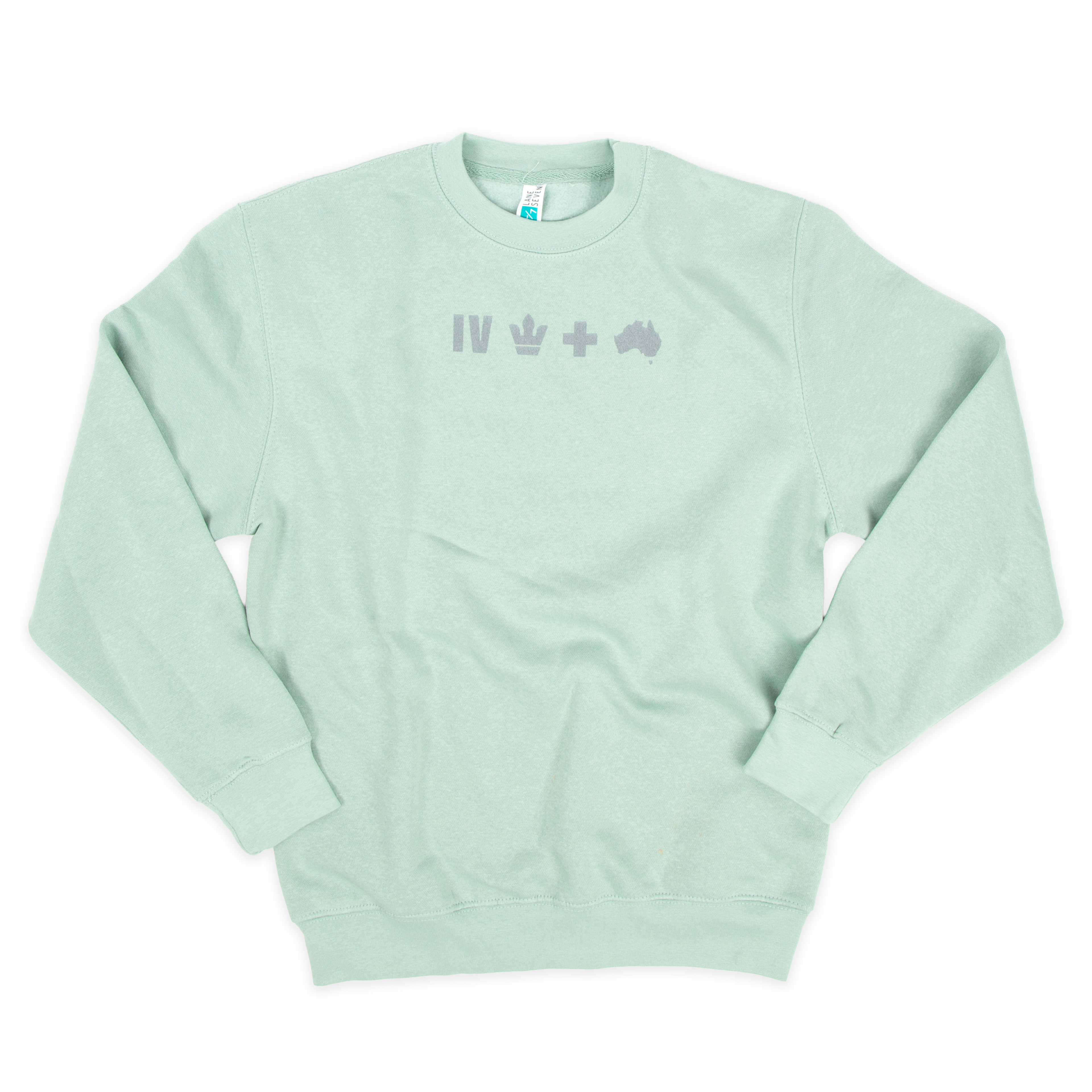 Symbol Crewneck - Seafoam