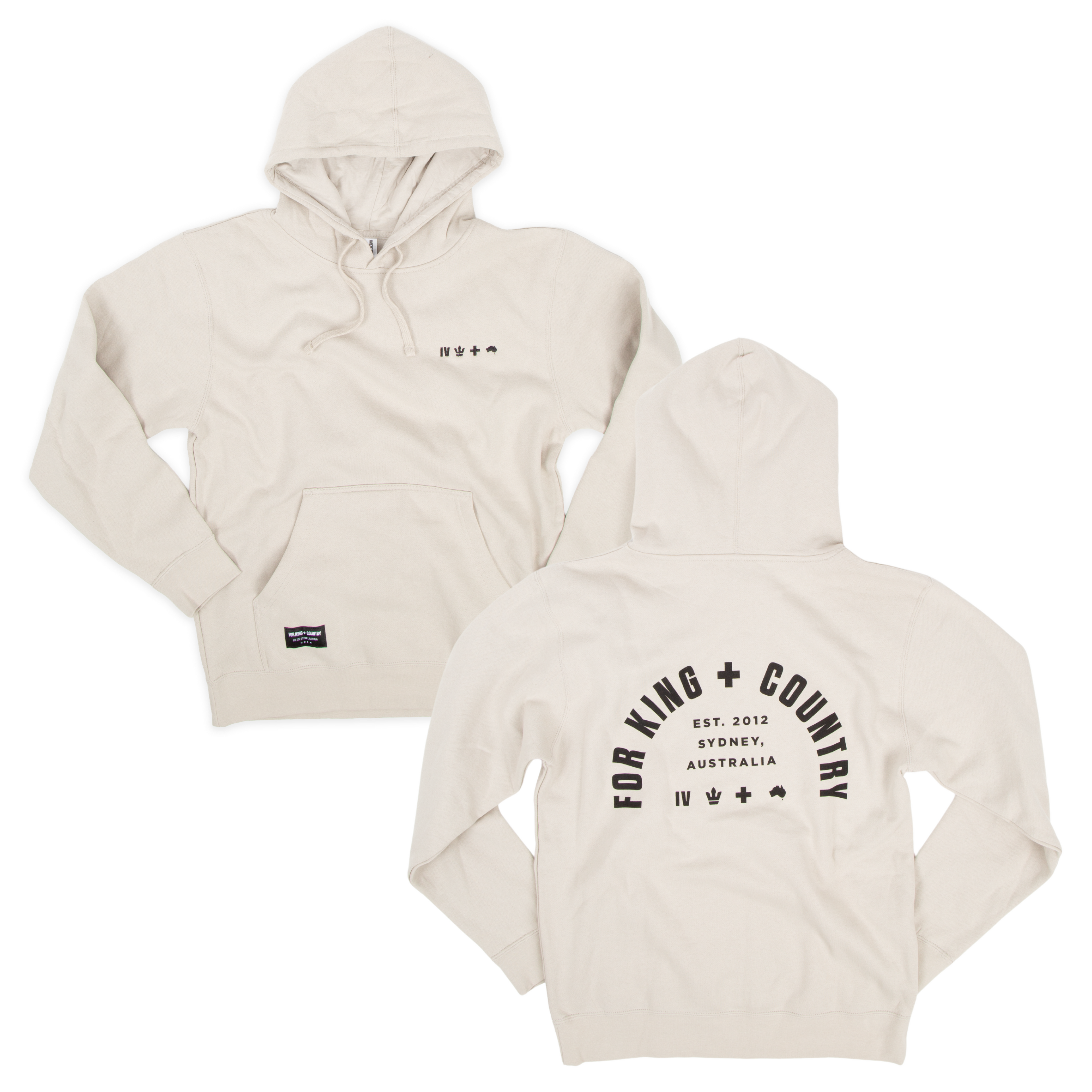 Sydney Embroidered Symbols Hoodie