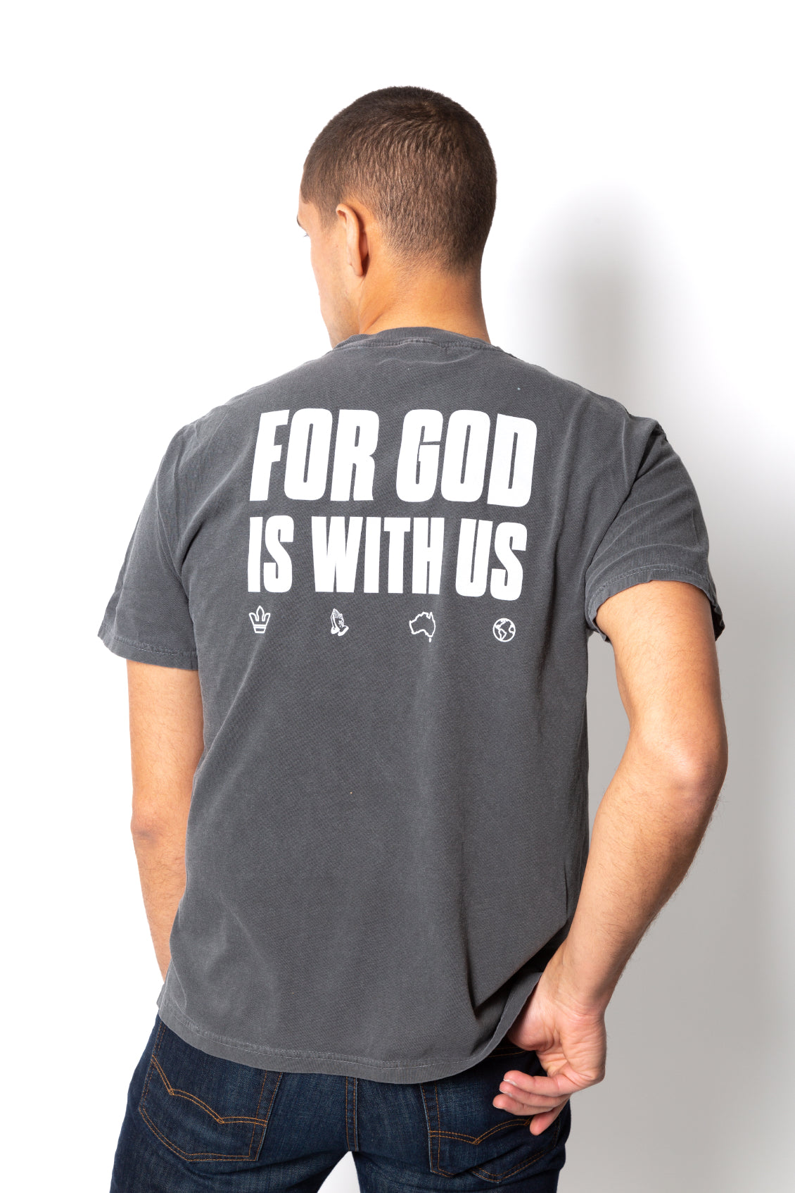 For God Is With Us Short Sleeve Tee