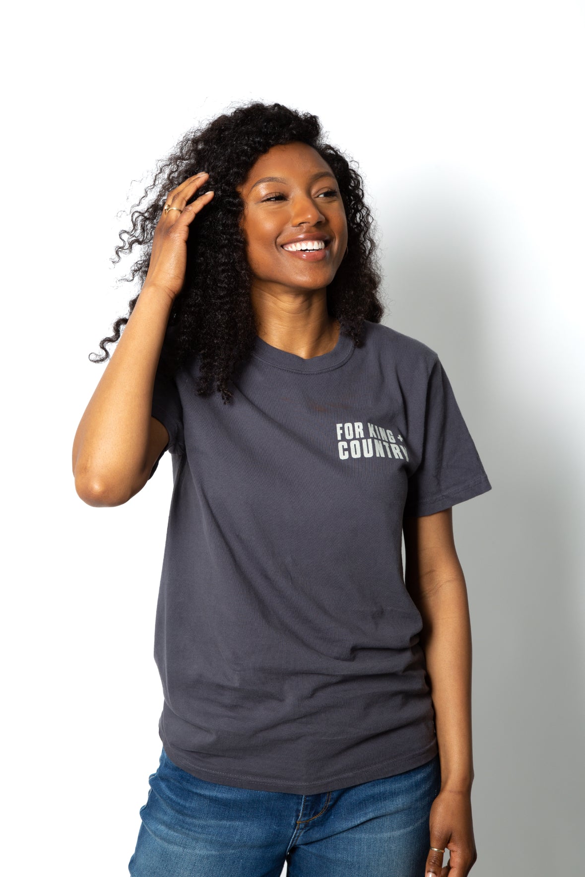 PRE-ORDER! Desert Tee - Charcoal