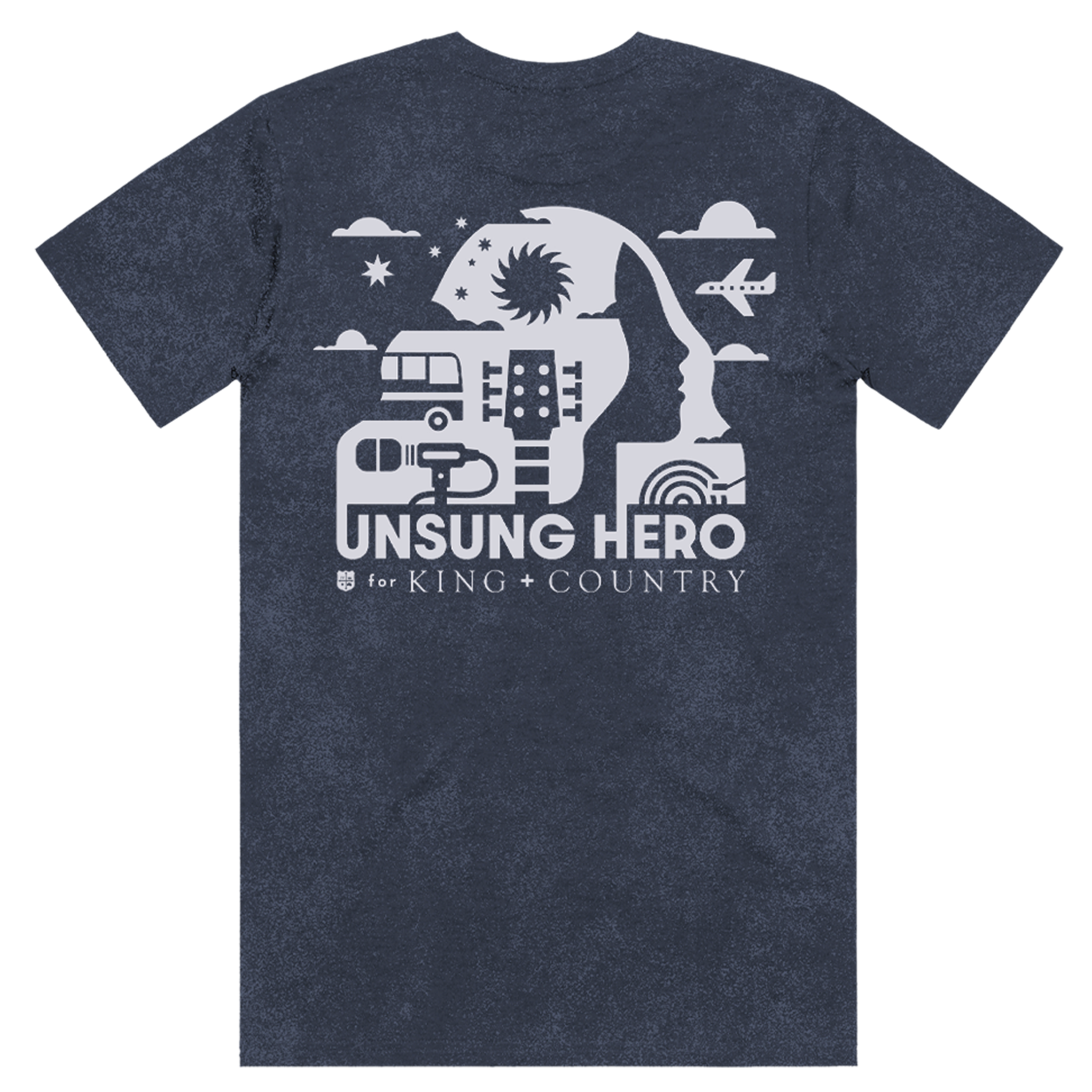 Unsung Hero Tee - Navy