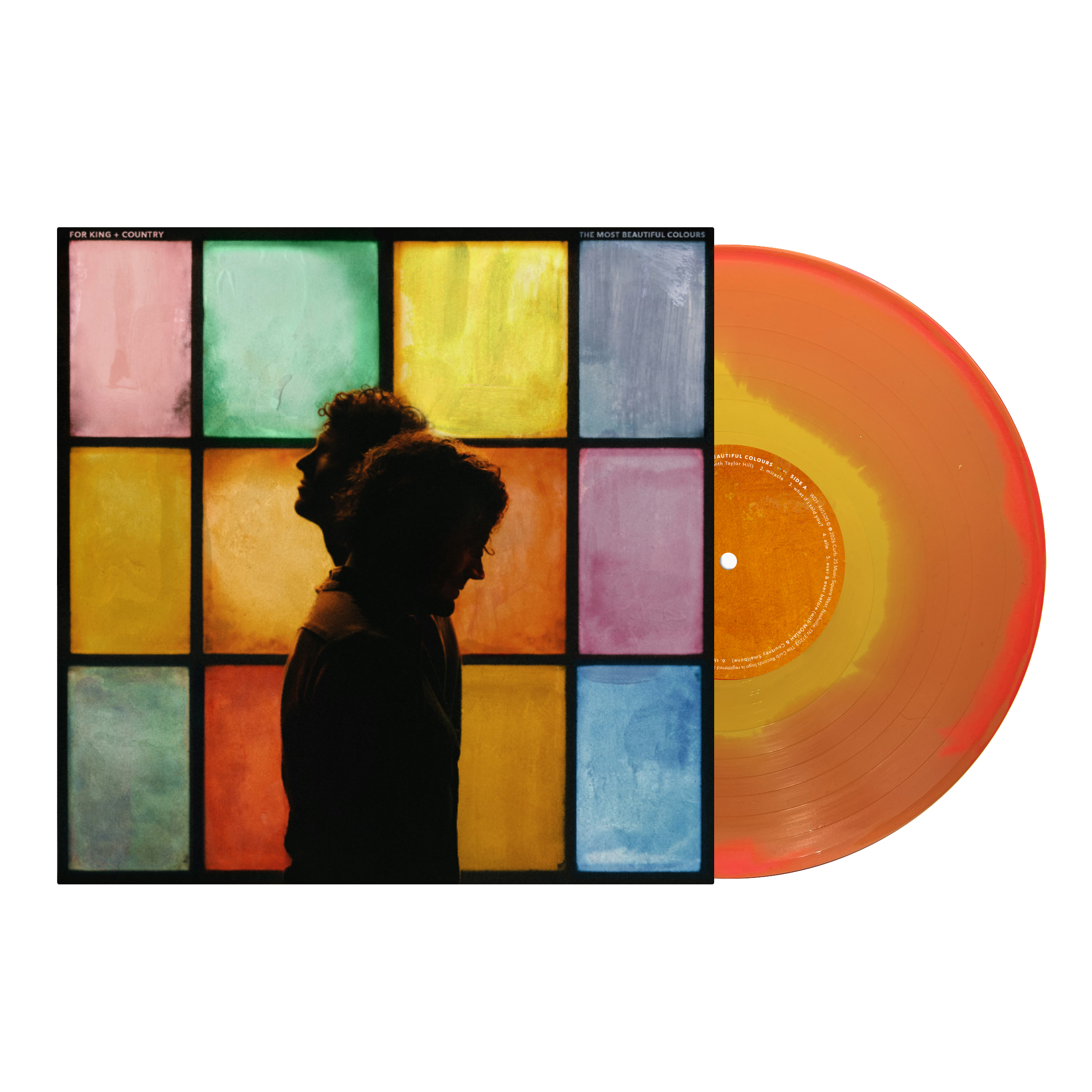 PRE-ORDER! The Most Beautiful Colours Online Exclusive A-Side/B-Side Vinyl