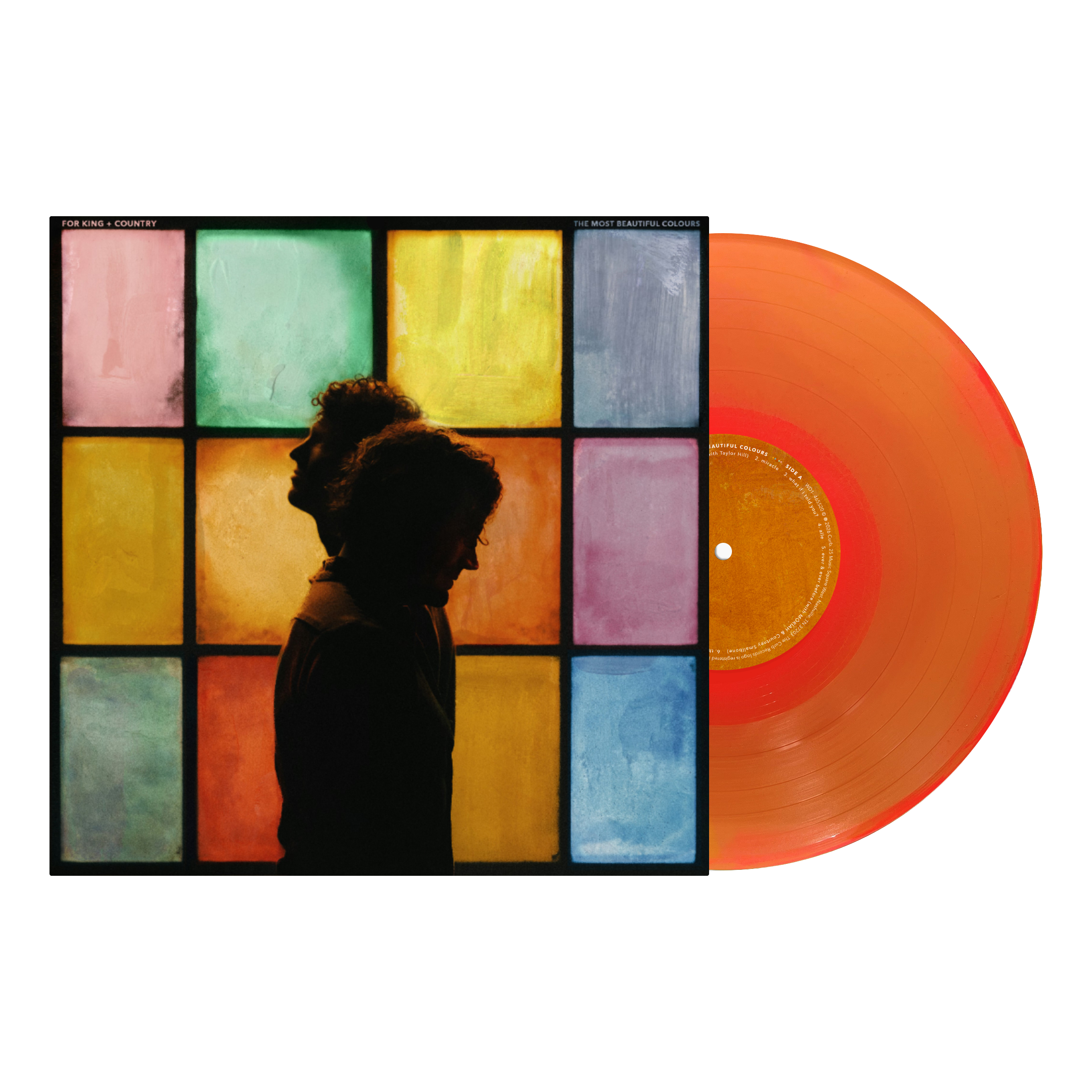 PRE-ORDER! The Most Beautiful Colours Online Exclusive A-Side/B-Side Vinyl