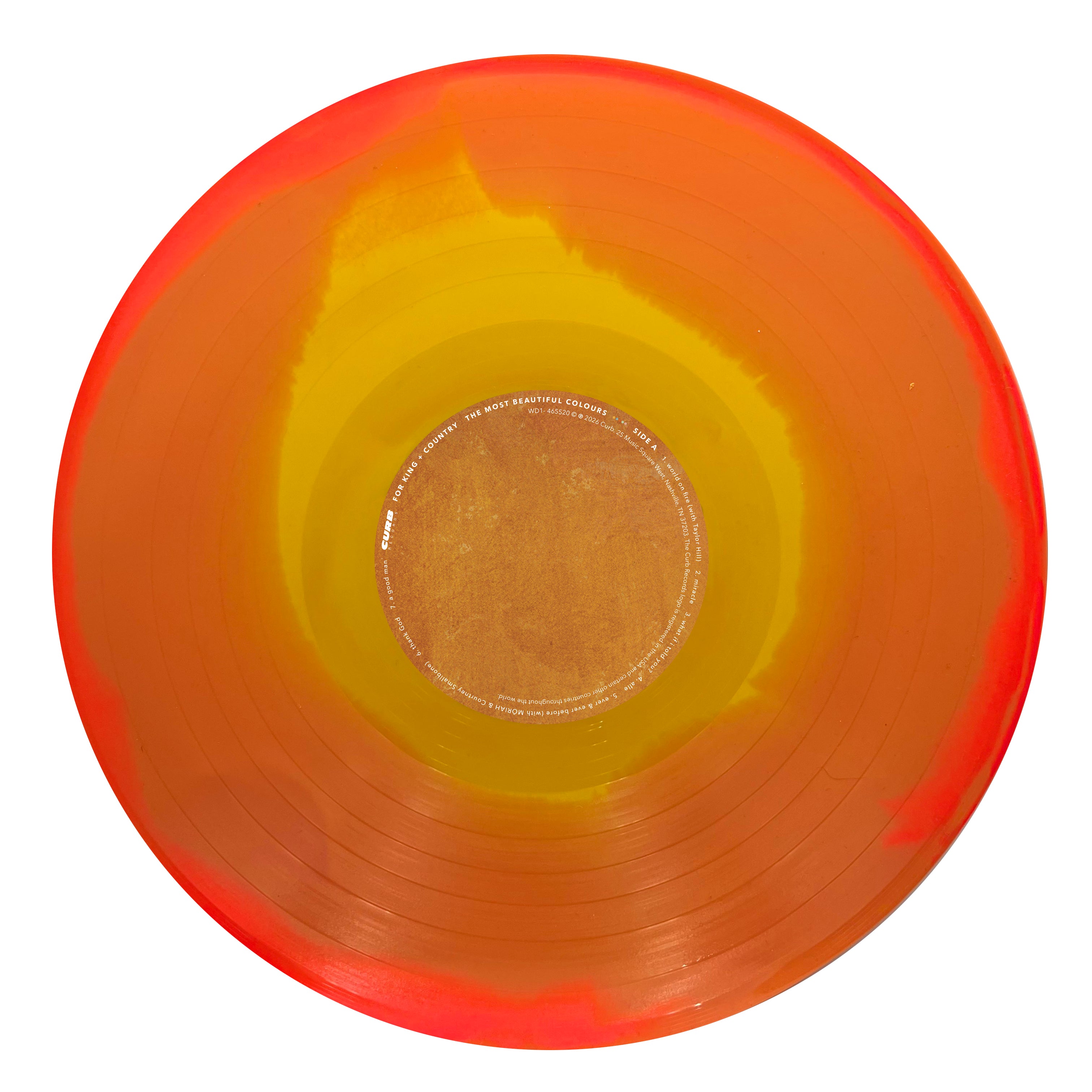PRE-ORDER! The Most Beautiful Colours Online Exclusive A-Side/B-Side Vinyl