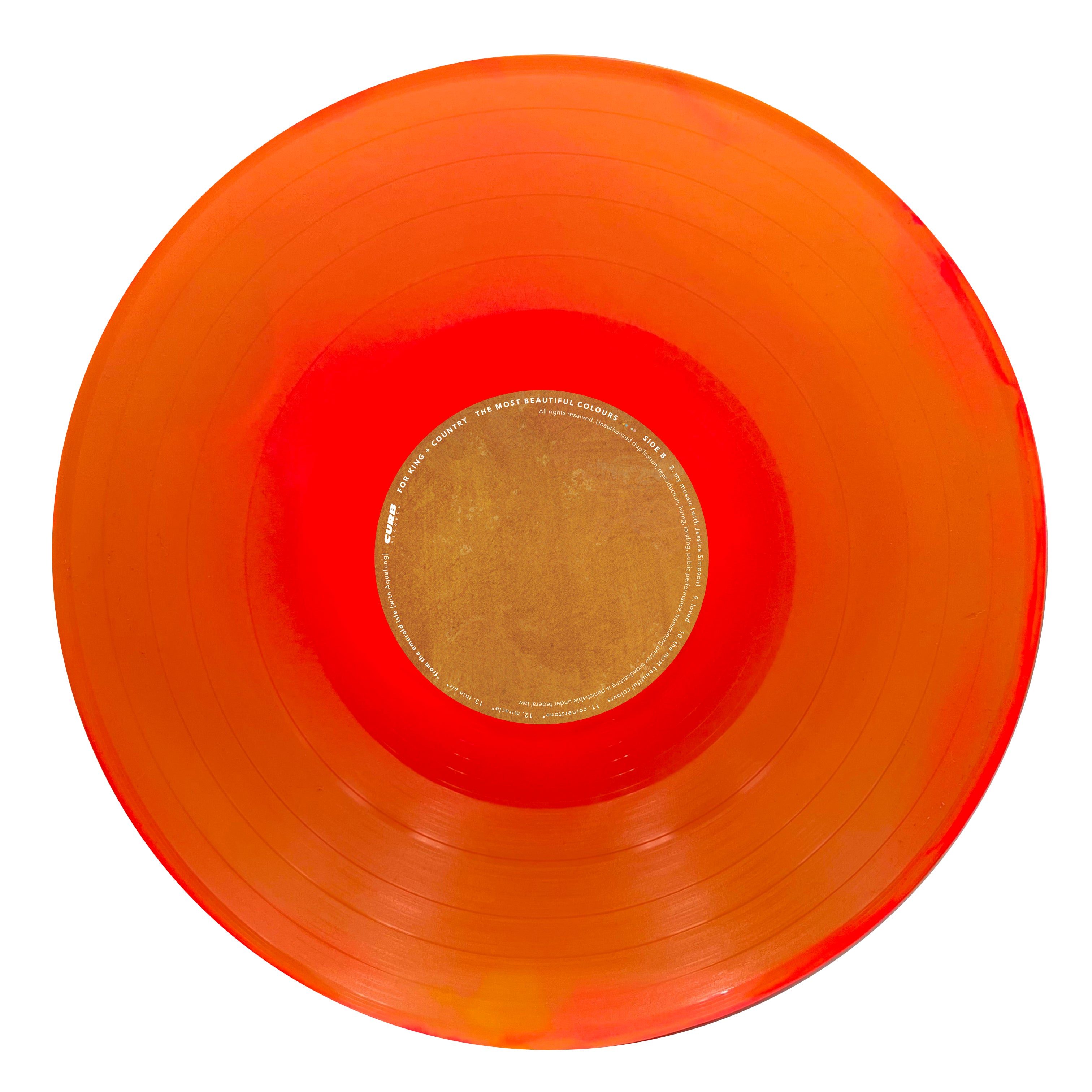 PRE-ORDER! The Most Beautiful Colours Online Exclusive A-Side/B-Side Vinyl