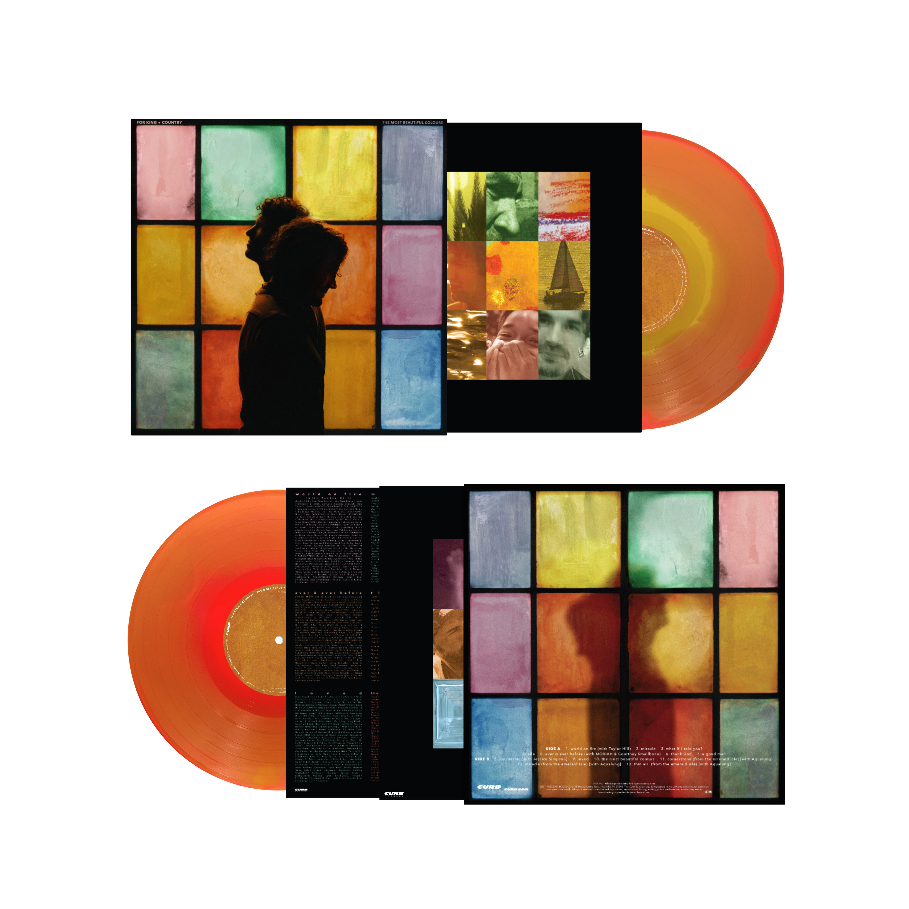 PRE-ORDER! The Most Beautiful Colours Online Exclusive A-Side/B-Side Vinyl