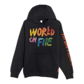 World on Fire Hoodie - Black