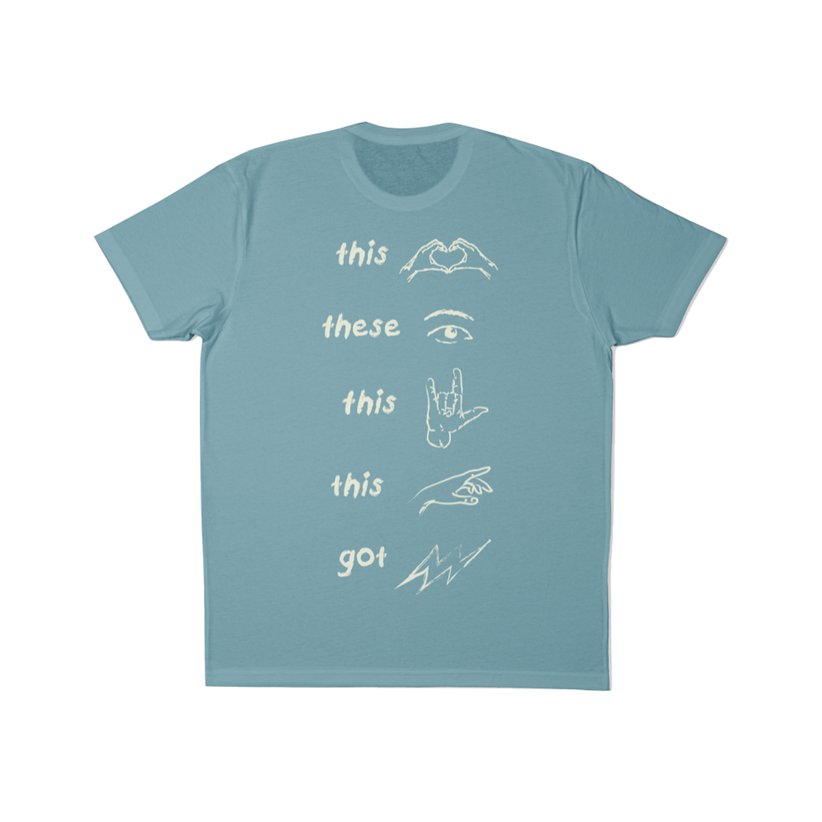 World On Fire Symbols Tee