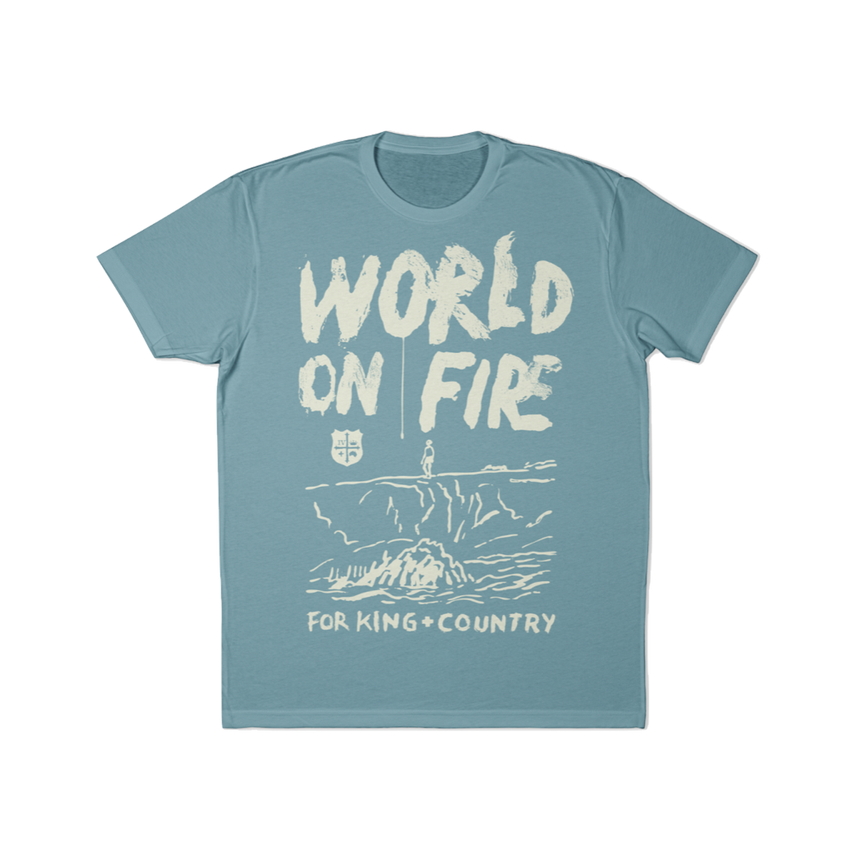 World On Fire Symbols Tee